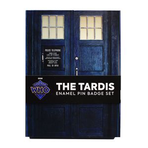 [Doctor Who: Diamond Collection: Enamel Pin Badge Set: The TARDIS x13 (Special Edition) (Product Image)]