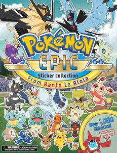 [Pokemon: Epic Sticker Collection: From Kanto To Alola (Product Image)]
