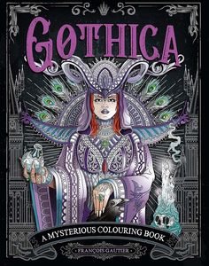 [Dark Art Gothica: A Horror Colouring Book (Product Image)]