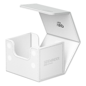 [Ultimate Guard: Sidewinder Deck Box: 100+: Xenoskin Monocolor (White) (Product Image)]