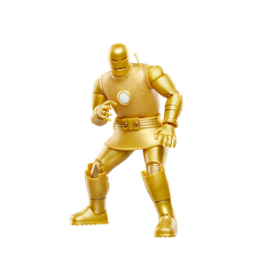 [Classic Iron Man: Marvel Legends Action Figure: Iron Man (Model 01 - Gold) (Product Image)]