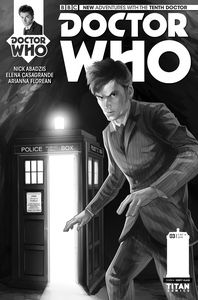 [Doctor Who: 10th #3 (Glass Regular Cover) (Product Image)]