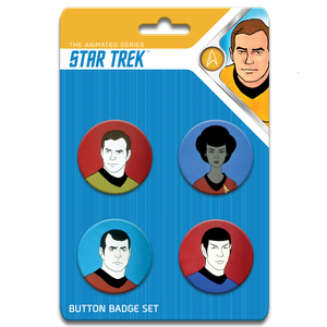 [Star Trek: The Animated Series: Button Badge Pack (Product Image)]