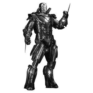 [Iron Man 3: Hot Toys 1/6 Scale Action Figure: Silver Centurion Armour Suit Up (Product Image)]
