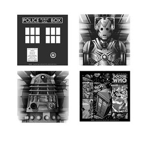 [Doctor Who: Coasters: Set Of 4 (Product Image)]
