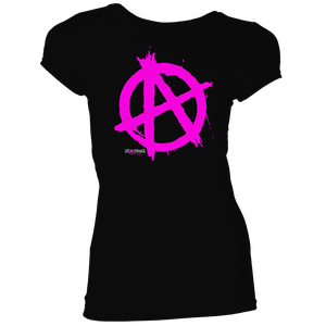 [Life Is Strange: Before The Storm: Women's Fit T-Shirt: Anarchy Symbol (Product Image)]