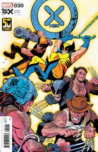 [X-Men #30 (Ethan Young Wolverine Wolverine Wolverine Variant) (Product Image)]