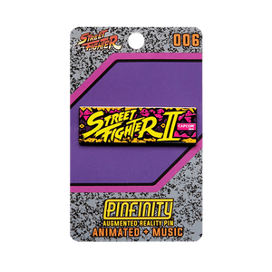 [Street Fighter II: Marquee Augmented Reality: Pin Badge  (Product Image)]
