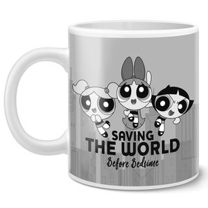 [Powerpuff Girls: Mug: Saving The World Before Bedtime (Product Image)]
