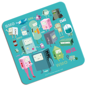 [Adventure Time: Coaster: BMO & Friends (Product Image)]