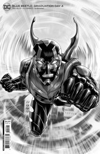 [Blue Beetle: Graduation Day #4 (Cover B Serg Acuna Card Stock Variant) (Product Image)]