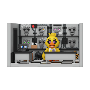 [Five Nights At Freddy's: Snaps! Vinyl Figure Playset: Storage Room With Chica (Product Image)]