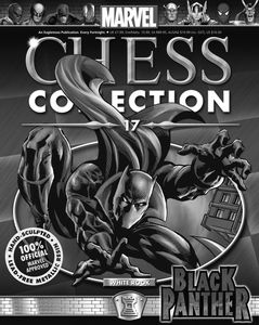 [Marvel: Chess Figure Collection Magazine #17 Black Panther White Rook (Product Image)]