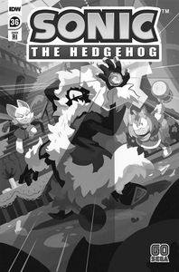 [Sonic The Hedgehog #36 (Fourdraine Variant) (Product Image)]