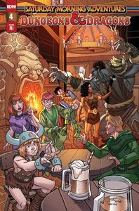 [Dungeons & Dragons: Saturday Morning Adventures #4 (Cover C Levins Variant) (Product Image)]