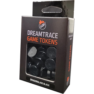 [Dreamtrace: Gaming Tokens: Dragonglass Black (Product Image)]