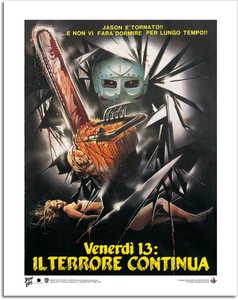 [Friday The 13th: Jason Lives: Art Print: Italian Film Poster (Product Image)]