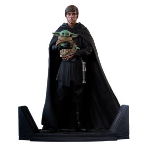 [Star Wars: The Mandalorian: Premier Collection Statue: Luke & Grogu (Product Image)]