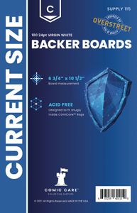 [Comicare: Backing Boards: Current Size (100 Pack) (Product Image)]