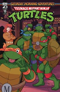[Teenage Mutant Ninja Turtles: Saturday Morning Adventures 2023 #13 (Cover B Rosanas) (Product Image)]