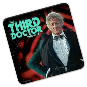 [Doctor Who: The 60th Anniversary Diamond Collection: Coaster: The Third Doctor (Product Image)]