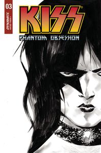 [Kiss: Phantom Obsession #3 (Cover F Lee Black & White Line Art Variant) (Product Image)]