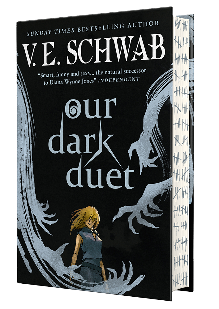 The　Hardcover)　UK　Dark　by　Verity:　Books　Megastore　Monsters　Worldwide　Edition　published　Of　by　Our　(Collectors　Book　Entertainment　2:　Titan　Duet　Schwab　and　Cult