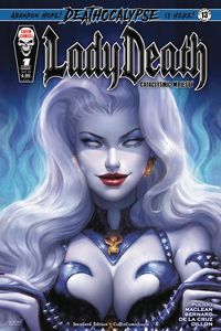 [The cover for Lady Death: Cataclysmic Majesty #1 (Cover A Khamunaki)]