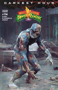 [Mighty Morphin Power Rangers #114 (Cover B Dark Grid Variant Barend) (Product Image)]