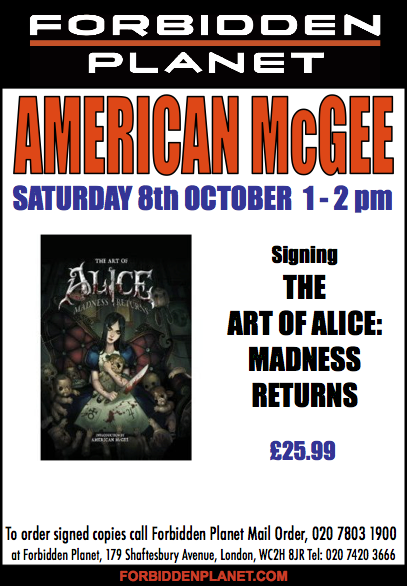 ALICE: MADNESS SAGA (Madness Returns, American McGee's