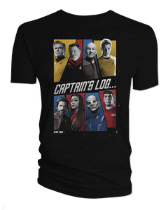 [Star Trek: T-Shirt: Captain's Log II (Product Image)]
