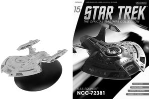 [Star Trek: Starships Figure Collection Magazine #15 USS Equinox NCC-72381 (Nova Class) (Product Image)]