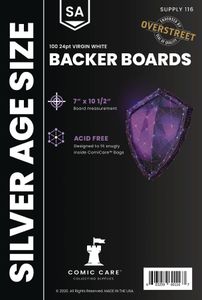[Comicare: Backing Boards: Silver Age (100 Pack) (Product Image)]