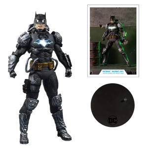 [DC Multiverse: Gold Label Series Action Figure: Batman (Hazmat Suit With Light Up Logo) (Product Image)]