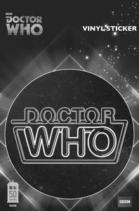[Doctor Who: Vinyl Sticker: 50th Anniversary: 5th Doctor Logo (Product Image)]