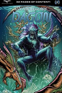 [The cover for Myths & Legends Quarterly: Dagon (Cover A Riveiro)]