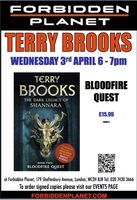 [Terry Brooks Signing Bloodfire Quest (Product Image)]