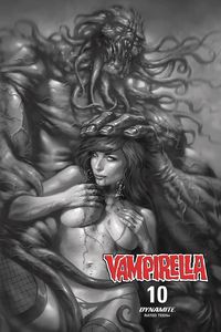 [Vampirella #10 (Parrillo Black & White Variant) (Product Image)]