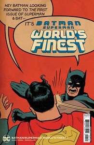 [Batman/Superman: World's Finest #1 (Cover F Batman Slap Battle Card Variant) (Product Image)]