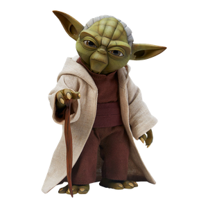 [Star Wars: The Clone Wars: Sideshow 1/6 Scale Action Figure: Yoda (Product Image)]