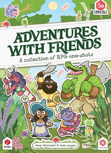 [Adventures With Friends: A Collection Of RPG One-Shots (Hardcover) (Product Image)]