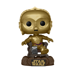 [Star Wars: Return Of The Jedi: 40th Anniversary: Pop! Vinyl Figure: C-3PO In Chair (Product Image)]