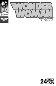 [Wonder Woman: Blank Comic #1 (Product Image)]