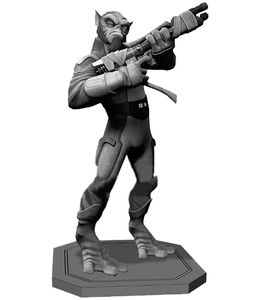 [Star Wars: Maquette: Rebels Zeb (Product Image)]