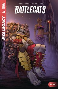 [Mad Cave Studios Legacy: Battlecats #3 (Cover A Camelo) (Product Image)]