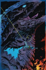 [Justice League Vs. Godzilla Vs. Kong #6 (Cover D Daniel Warren Johnson Card Stock Variant) (Product Image)]