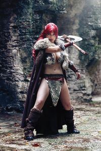 [Red Sonja: Age Of Chaos #5 (Cosplay Virgin Variant) (Product Image)]
