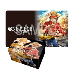 [One Piece: Card Game: Playmat & Storage Box Set (Monkey D. Luffy) (Product Image)]