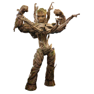 [Guardians Of The Galaxy: Volume 3: 1:6 Scale Hot Toys Action Figure: Groot (Deluxe) (Product Image)]