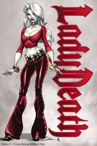 [Lady Death: Gallery Crimson: Turnaround Edition #1 (Front) (Product Image)]